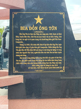 Di tích lịch sử Đồn Ông Tờn