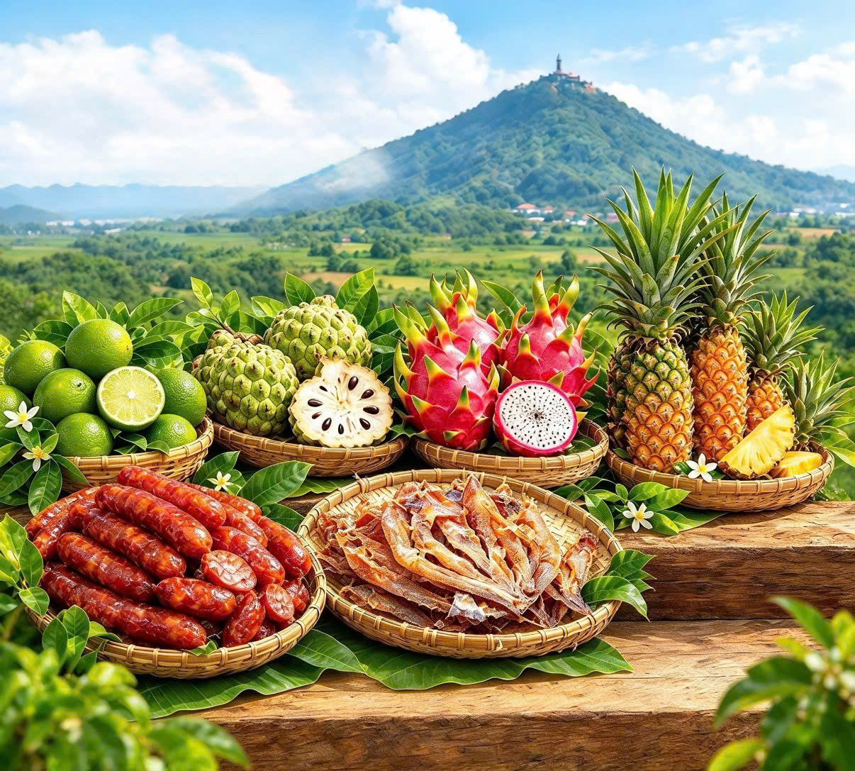 Đặc sản và văn hóa ẩm thực Tây Ninh: Từ hương vị truyền thống đến sản phẩm du lịch OCOP đặc trưng