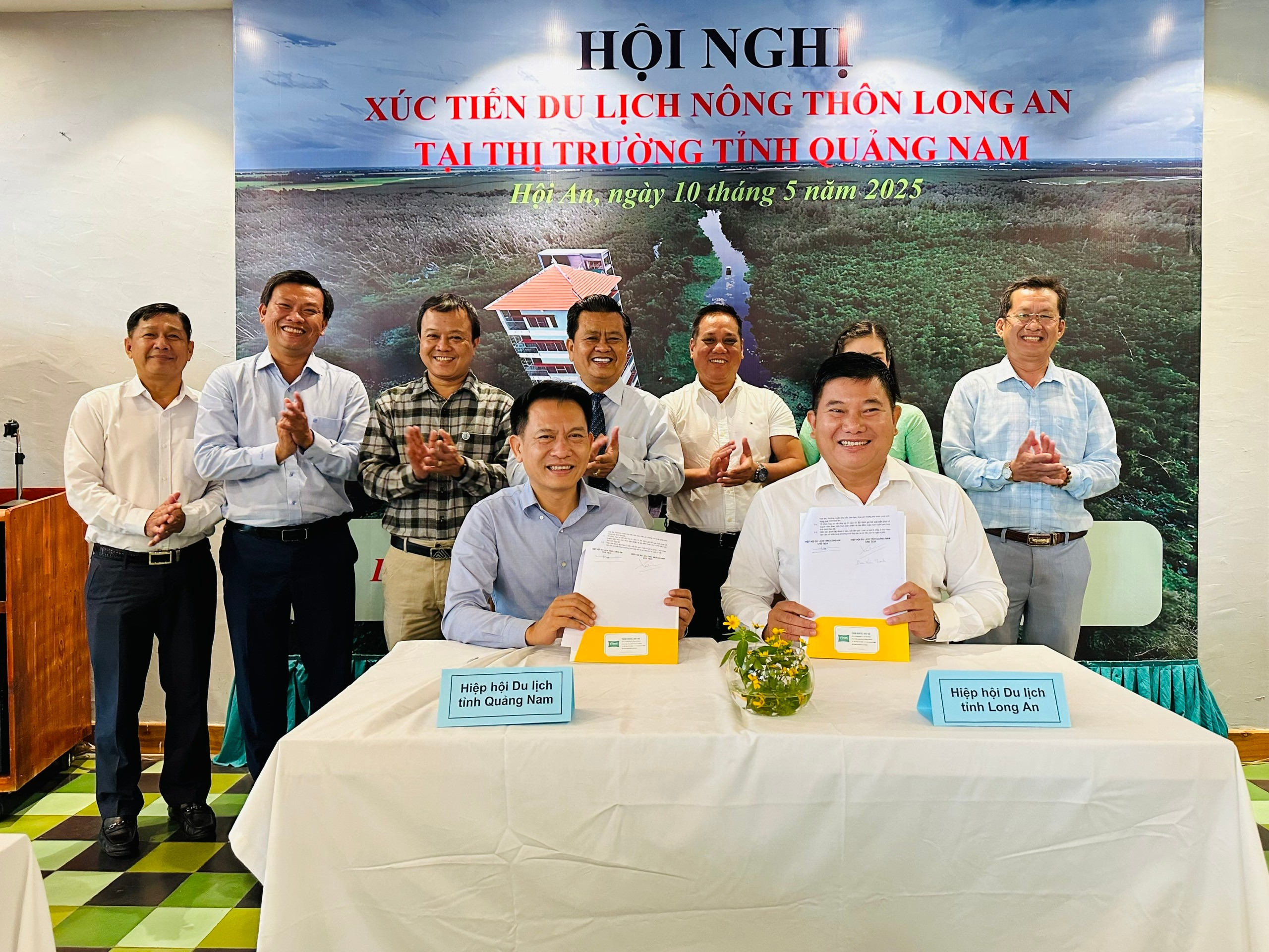 Hội nghị xúc tiến, quảng bá du lịch nông thôn Long An tại các thị trường du lịch trọng điểm trong nước (tỉnh Quảng Nam)
