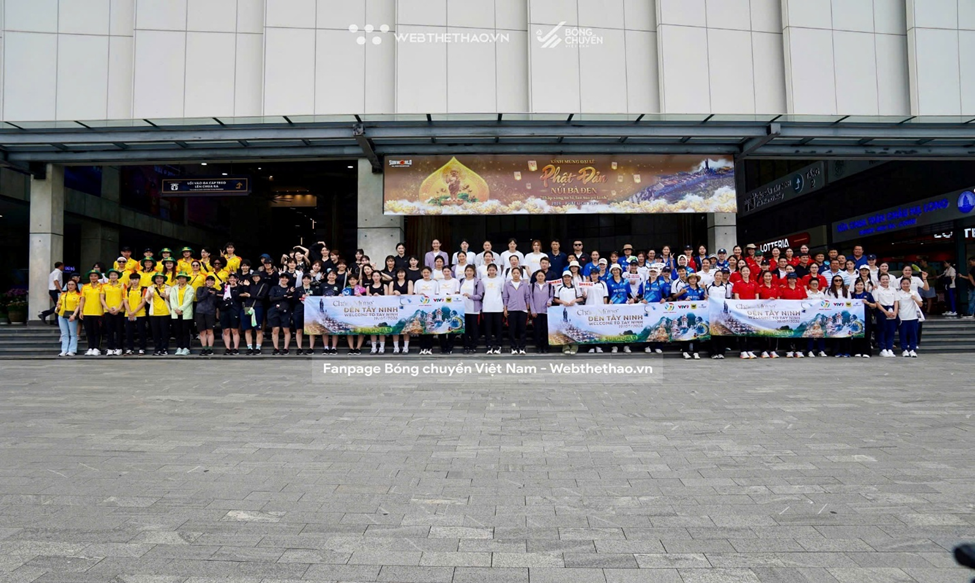 Chào đón các đội tuyển tham dự giải Bóng chuyền nữ Quốc tế cúp VTV9 Bình Điền đến tham quan các khu điểm, du lịch tại Tây Ninh